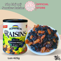 Nho Khô Mỹ SUNVIEW RAISINS Hũ 425g