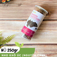 Nho Khô Nguyên Cành Nhập Khẩu Úc 100% – Hũ 250gr – Australia Dry Grape 250gr -Thực Phẩm Organic Healthy Food