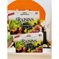 Nho Khô Raisins Sunview Mix 1kg Thơm Ngon Giàu Dinh Dưỡng