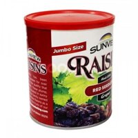 Nho khô Sunview đỏ không hạt 425g