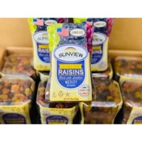 NHO KHÔ SUNVIEW RAISINS THẬP CẨM - 425GR