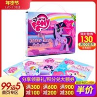 Nhỏ Ma Baoli 4 sách hoạt động tiếng Anh truyện tranh gốc My Sticker Book Collection hơn 700 dán My Little Pony sách bốn hộp quà nạp mylittlepony 0-3-6 tuổi Đồ chơi giáo dục