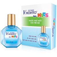 Nhỏ mắt cho trẻ em V.ROHTO for KIDS lọ 13ml - Giảm mỏi mắt, đỏ mắt, ngứa mắt