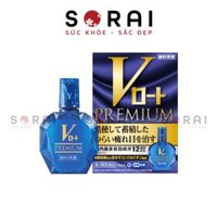 Nhỏ mắt, dưỡng mắt Vrohto Premium dành cho người đau mắt, mỏi mắt