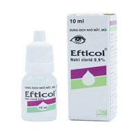 Nhỏ Mắt Efticol Natri Clorid 0.9% DP 3/2 (Lọ/10ml)