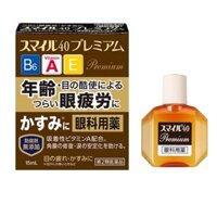 Nhỏ mắt LION cao cấp Smile 40 Premium DX 15ml - Nhật Bản