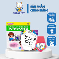 Nhỏ mắt Taisho Nhật Bản 14ml / Nước nhỏ mắt Sante Pc 12ml Nhật Bản