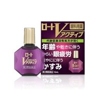 Nhỏ mắt V Rohto Active cho người cao tuổi 13ml