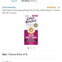 NHỎ MŨI LITTLE REMEDIES: KHÁNG VIÊM, CHỐNG NGẠT, GIẢM ĐỜM