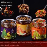 ✵♀✵Nhớ nhà Cắt tỉa rau khô Tương Tây Món ăn của bà nội nông dân ngoại muối liền cải chua cay củ Hồ Nam Bản địa