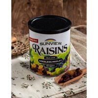 Nho Thập Cẩm Khô Sunview Raisins Mỹ 450g