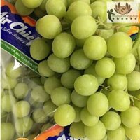 Nho xanh không hạt Nhập khẩu Mỹ Vỏ mỏng, không hạt, vị ngọt đậm, thịt chắc, giòn, tươi