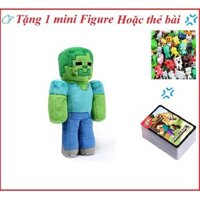 Nhồi bông Zombie minecraft chính hãng Mojang