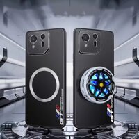 Nhôm Allot Kim Loại Tản Nhiệt Làm Mát Ốp Lưng Điện Thoại Asus Rog 9 8 7 6 5s Pro Ốp Lưng Rog8 Pro Nam Châm Sạc Không Dây Vỏ Chống Sốc