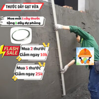 {Nhôm Đài Loan}{Loại 1,2M} THƯỚC GẠT VỮA, THƯỚC DÂY GẠT VỮA HỒNG THỊNH PHÁT. TẶNG DÂY THAY THẾ.