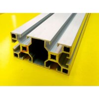 Nhôm Định Hình 40 x 80 ▪︎ Dài 1 m + 1 m 50 + 2 m - Taiwan ▪︎ Nhôm Anode Màu Silver - Chống Oxi Hóa / Vatlieu3s.