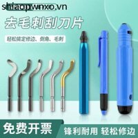 Nhôm Đồng Deburring Scraper Blade BS1010 Lỗ Nhỏ bk3010 Thép Không Gỉ bs1018 Nhựa Sắc Dao Tông Đơ