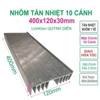 Nhôm tản nhiệt 10 lá cánh dài 40cm loại dầy - linh kiện điện tử QUỲNH DIỄN