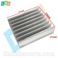 Nhôm tản nhiệt 8 cánh 55x43x17mm