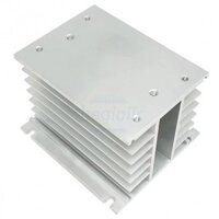 Nhôm Tản Nhiệt Nhôm Tản Nhiệt Cho Rơ Le Thể Rắn SSR 10-120A 105x100x80 Màu Bạc//SKU:170 linhkientruonggiang86