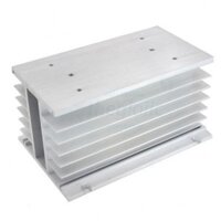 Nhôm Tản Nhiệt Nhôm Tản Nhiệt Cho Rơ Le Thể Rắn SSR 10-200A 150x100x80 Màu Bạc//SKU:177 linhkientruonggiang86