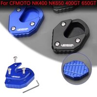 Nhôm Xe Máy Bên Đứng Miếng Lót Phóng To Tấm Chân Đế Mở Rộng Cho CFMOTO NK400 NK650 400GT 650GT