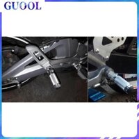 Nhôm Xe Máy Gấp Phía Sau Bộ Footpegs Chân Chốt Bàn Đạp Đa Năng Cho Xe Đạp ATV