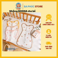 Nhộng chũn cho bé Boona vải lưới thông hơi làm túi ngủ cho bé ngủ ngon (Gấu/Thỏ/Sóc/Hổ)