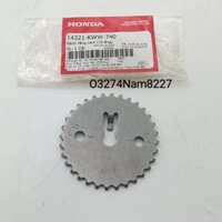 Nhông dĩa bánh răng cam WAVE S110, RSX, Blade... KWW 1 lỗ zin