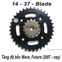 Nhông dĩa Recto 14 37 cao cấp nhập khẩu Thái Lan cho Blade, Wave, Future (2007 - nay)