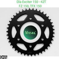 Nhông dĩa tải Exciter 150, Ex150, Ex 155, Fz150i, TFX 150, R15 cũ, M Slaz>> Size Từ 41 đến 48  Nhông sên dĩa VITAL
