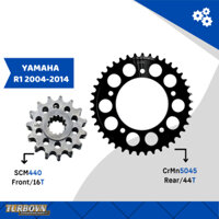 Nhông Dĩa Thép Yamaha R1 đi sên 525