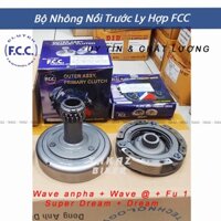 Nhông hú nồi trước + Cụm bố ba càng Wave anpha + W RS + Fu 1 + Super Dr ZIN FCC