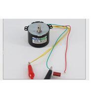 [Nhông kim loại] mô tơ giảm tốc 220V 50 vòng 50ktyz 6W trục 7mm, motor giảm tốc 220V, động cơ giảm