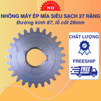 Nhông Lớn 27 Răng Máy Ép Mía Xe Nước Mía Siêu Sạch Bằng Sắt