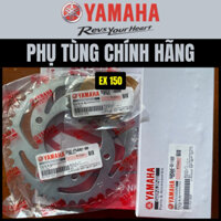Nhông sên dĩa, bộ nhông xích  Ex135 5 số, Ex135 4 số, Ex150, Sirius, Sirius RC, Jupiter Fi  [CHÍNH HÃNG YAMAHA ]