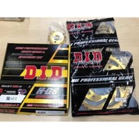 Nhông sên dĩa DID Exciter 150 Thailand (550.000 loại 9Li ~ 850.000 loại 12Li phốt cao su))