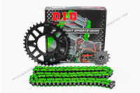 Nhông sên dĩa DID Exciter 135/2011 xanh lá