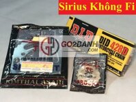 Nhông sên dĩa DID Mặt Trời (bán rời) Sirius xăng cơ - Chất lượng cao