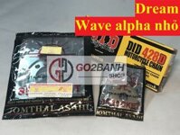 Nhông sên dĩa DID Mặt Trời (bán rời) Dream, Wave alpha nhỏ - Chất lượng cao