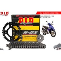 Nhông sên dĩa DID SUZUKI AXELO 125cc – Sên đen 10ly DID HDS