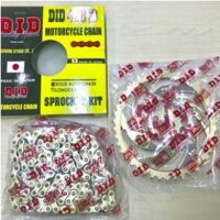 Nhông sên dĩa DID vàng cho Wave RS, Future