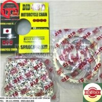 NHÔNG SÊN DĨA DID VÀNG CHO YAMAHA EXCITER 150, FZ150I