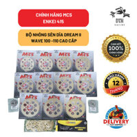 Nhông sên dĩa Dream II/ Wave 100 -110 CAO CẤP - Chính hãng MCS - ENKEI 415