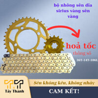Nhông sên dĩa dream wave sirius future, exciter, winner, raider, hàng Thái Lan, bảo hành 6 tháng