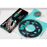 Nhông Sên Dĩa EXCITER 150 / EX150 / Ex150  - NSD dùng sên vàng 9 ly, sên phốt cao su, sên 10 ly, sên 9 ly VITAL