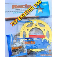 Nhông sên dĩa exciter 150 bộ 7ly ====