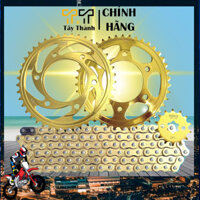 Nhông sên dĩa Exciter 150, hàng nhập Thái Lan, chính hãng T&T. Tây Thành chuyên nsd xe máy.