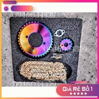 NHÔNG SÊN DĨA FAITO TITAN TÍM ĐỘ CHO EXCITER 150 ,135 ( MALAYSIA)