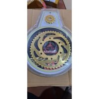 Nhông Sên Dĩa King Thai Vỉ Full Vàng 10 Ly Dành Cho Xe Exciter 155